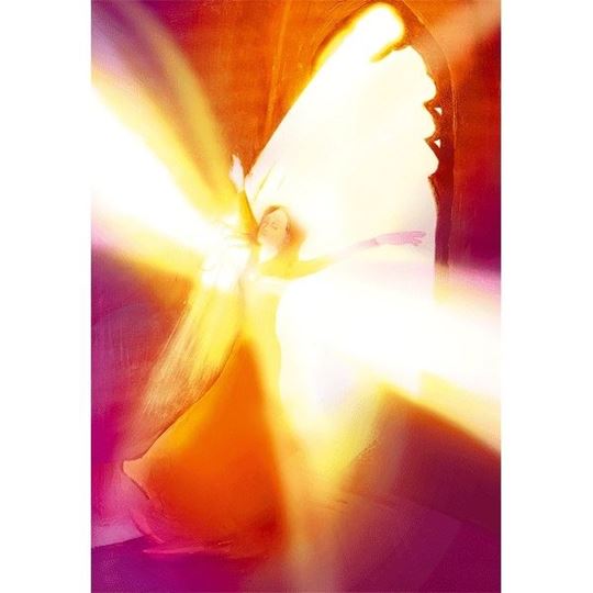 Image sur Leinwandbild Grosses Herz