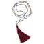 Picture of Mala multicolour weinrot mit  Glasperlen 52cm
