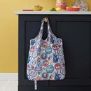 Bild von Packable Bag Polyester  MediterraneanPl - Ulster Weavers
