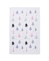 Picture of Tea Towel Cotton Frosty Trees - Ulster Weavers