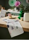 Picture of Tea Towel Cotton Frosty Trees - Ulster Weavers
