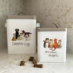 Picture of DOG FOOD STORAGE TIN