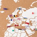 Immagine di Miss Wood Flag Pins - Europa