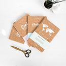 Bild von Woody Notebook Cork - A5 - Adventures