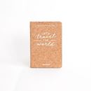 Bild von Woody Notebook Cork - A6 - Travel the world