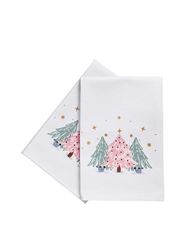 Picture of Napkin Cotton Frosty Trees 2PK - Ulster Weavers