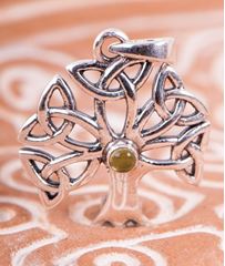 Picture of Anhänger Yggdrasil mit Peridot