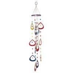 Image de Suncatcher Klangspiel Drops Fiberglas bunt 50cm