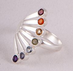 Bild von Chakra Fächer Ring