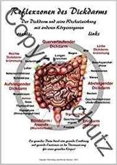 Immagine di Dickdarm A4 -  Reflexzonenübersicht Lehrtafel