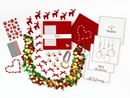 Picture of Weihnachtskarten Kreativ Set quadratisch  Englisch