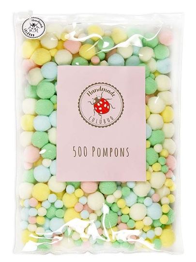 Immagine di PomPon Set 500 Pastell