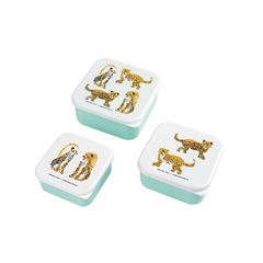 Picture of les jaguars - set of 3 lunch boxes , VE-4