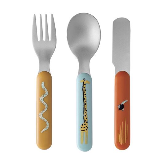 Image sur la savane - cutlery set , VE-6