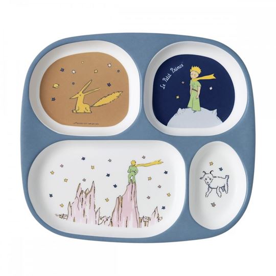 Image sur the little prince - 4-compartment serving tray , VE-6