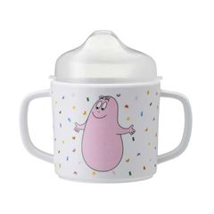 Picture of barbapapa - double handled cup with anti-slip base with removable cap , VE-6