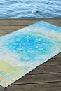 Bild von Strandtuch Faszination Blue Lagoon von The Spirit of OM