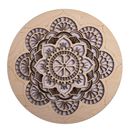 Bild von Mandala der Entspannung aus Holz