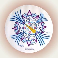 Bild von Schamane - Mandala 10 cm