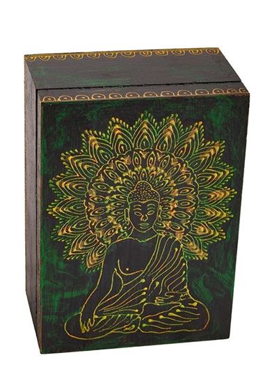 Image sur Buddha Holzbox klein