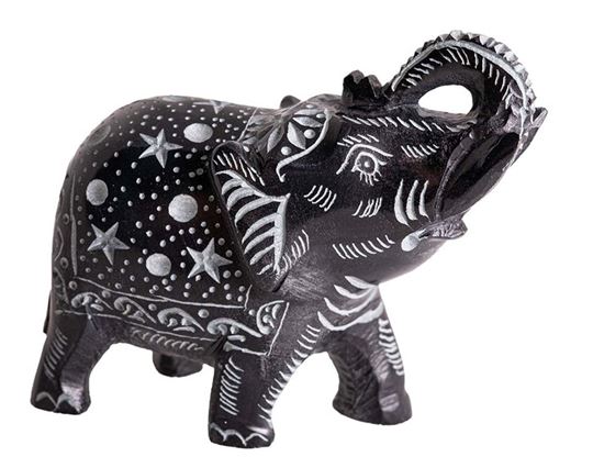 Image sur Elefant aus Speckstein, 6.5 cm