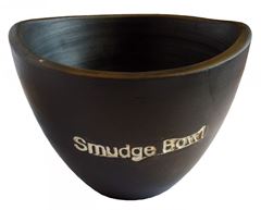Picture of Räuchergefäss Smudge-Bowl klein Keramik schwarz