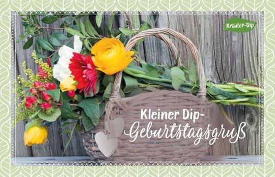 Immagine di Kleiner Dip-Geburtstagsgruss