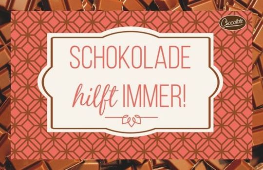 Picture of Schokolade hilft immer!