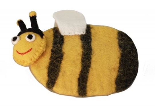 Bild von Filztasche Biene
