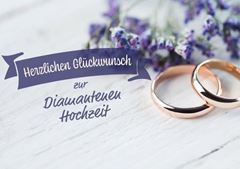 Picture of Herzlichen Glückwunsch zur DiamantenenHochzeit