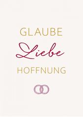 Picture of Glaube - Liebe - Hoffnung