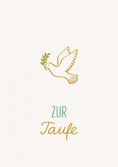 Image sur Zur Taufe 6 Ex.