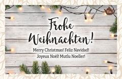 Picture of Frohe Weihnachten! Merry Christmas!Feliz Navidad! Joyeux Noël! Mutlu Noell