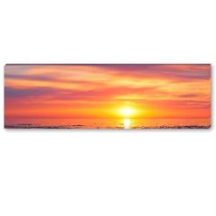 Picture of Leinwandbild Sunrise, 97 × 30 cm