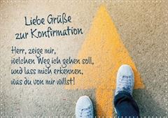 Bild von Brunnen Faltkarte Liebe Grüsse zurKonfirmation 6 Ex.
