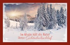 Bild von Im Winter hält die Natur ihrenSchönheitsschlaf