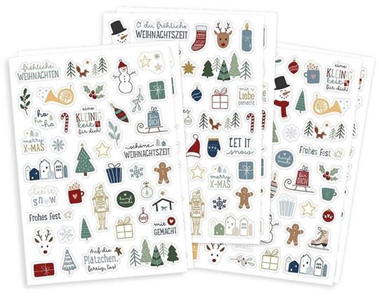 Image sur Sticker-Set Weihnachten