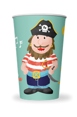 Picture of Pappbecher-Set Pirat