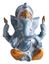 Picture of Ganesha  blau, 13.5 cm