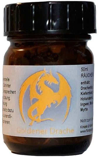 Bild von Drachen Räucherung Goldener Drache 50ml