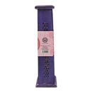 Immagine di Räucherstäbchenhalter Turm Hand of Fatima Holz violett 30x8cm