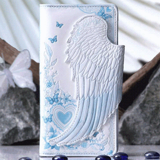 Image sur Geldbörse Weisser Engel (White Angel Wings)