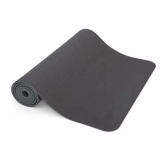 Bild von Yogamatte-TPE 183 x 60 cm in Grau-Anthrazit bodhi Lotus Pro