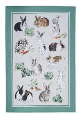 Picture of Rabbit Patch Cotton Tea Towel - Ulster Weavers
