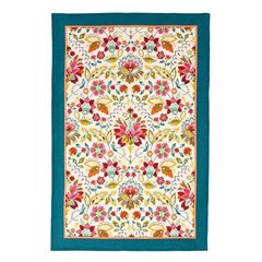 Picture of Bountiful Floral Cotton Tea Towel - Ulster Weavers