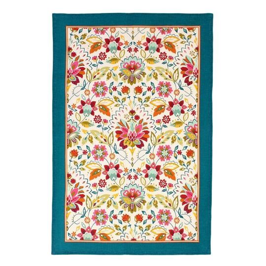 Image sur Bountiful Floral Cotton Tea Towel - Ulster Weavers