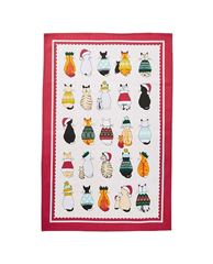 Bild von Christmas CIW Cotton Tea Towel - Ulster Weavers