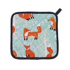 Picture of Foraging Fox Pot Mat - Ulster Weavers