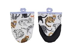 Picture of Feline Friends Microwave Mitts - Ulster Weavers
