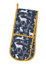 Picture of Forest Friends Navy Oven Glove - Ulster Weavers